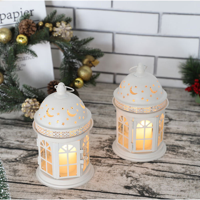 8.5 inch High Decorative Lanterns ( Set of 2 )
